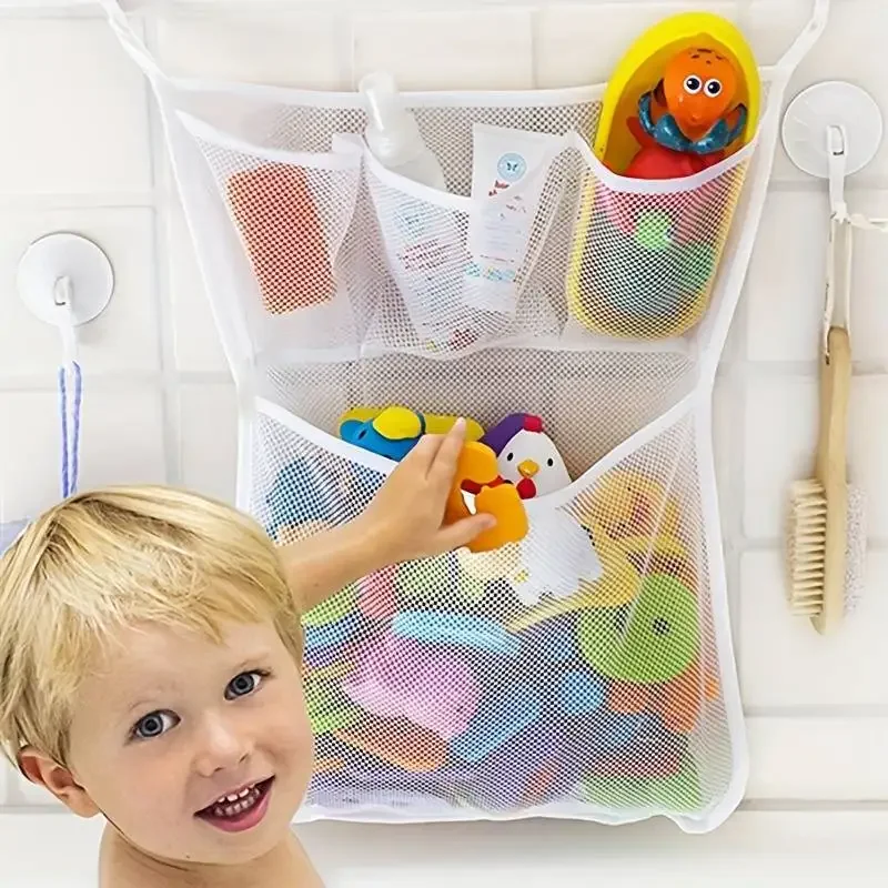 Home Bathroom Organizer - 베이비 샤워 목욕 장난감 강한 흡입
