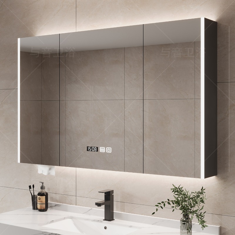 Home Bathroom Organizer - 욕실 캐비닛 선반 거울 정리함 코너