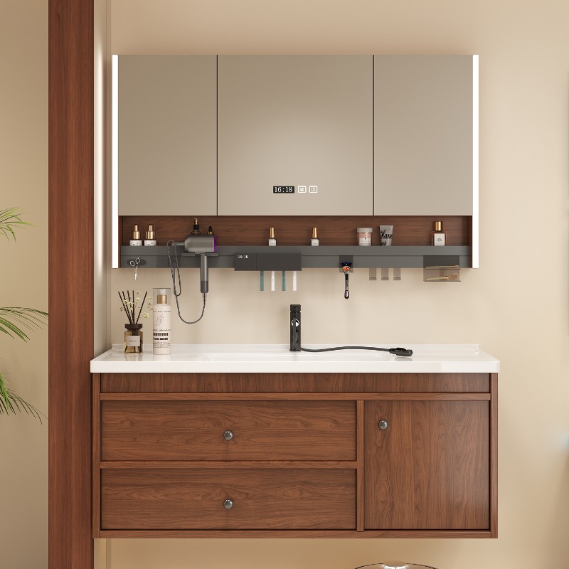 Home Bathroom Vanity Combo - 욕실 캐비닛 흰색 거실 디스플레이 바닥