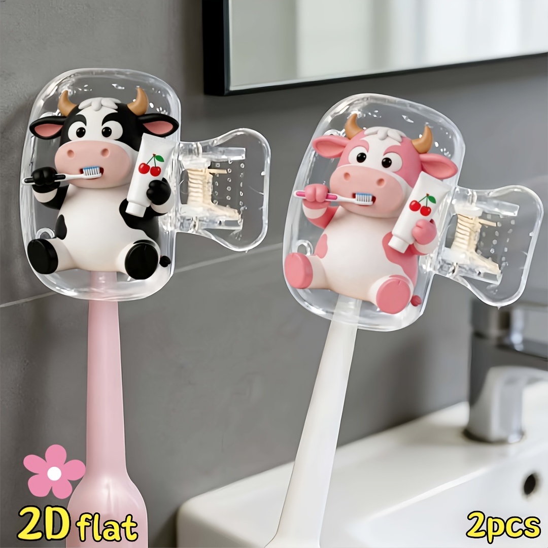 Home Essentials Bathroom Storage - 2개입 소형 칫솔 홀더 여행 및