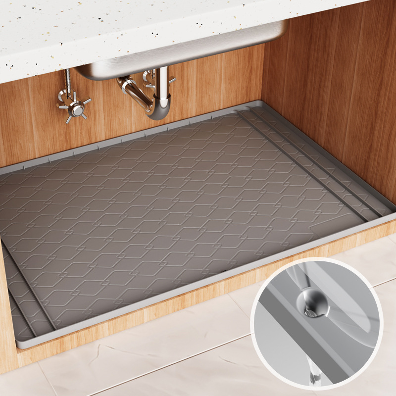 실리콘 싱크대 매트 주방 필수품, 선반 라이너 캐비닛  - Home Essentials Bathroom Storage 리뷰 및 가격
