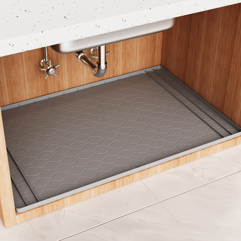 실리콘 싱크대 매트 주방 필수품, 선반 라이너 캐비닛  - Home Essentials Bathroom Storage 리뷰 및 가격