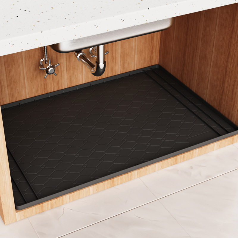 실리콘 싱크대 매트 주방 필수품, 선반 라이너 캐비닛  - Home Essentials Bathroom Storage 리뷰 및 가격
