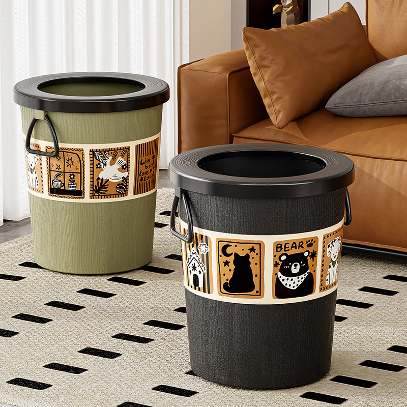 빈티지 스타일 대형 쓰레기통 고급스러운 디자인, 침실  - Home Essentials Bathroom Storage 리뷰 및 가격