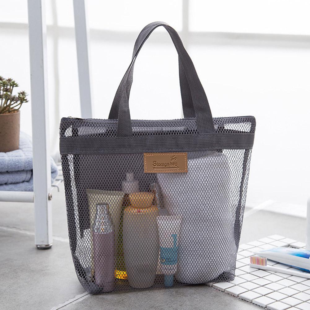 메쉬 소재의 화장품 및 세면도구 보관용 가방, 휴대용  - Home Bathroom Organizer 리뷰 및 가격