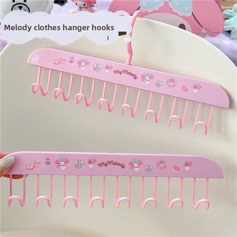 귀여운 산리오 옷걸이, 예쁜 소녀풍 스타일, 가정용 침 - Home Edit Bathroom Storage 리뷰 및 가격