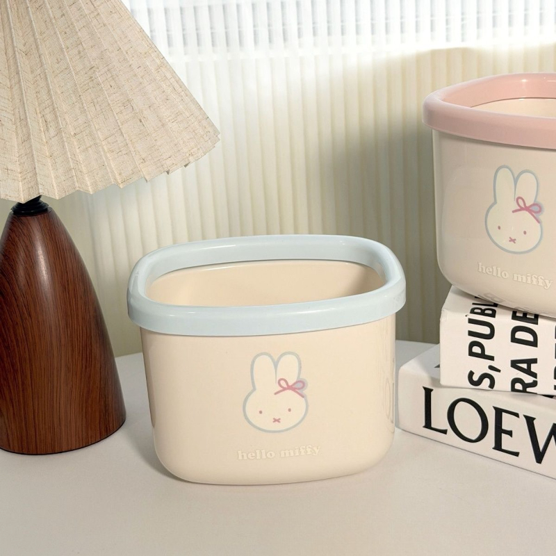 귀여운 미피 디자인의 데스크탑용 쓰레기통, 학생 기숙사 - Home Edit Bathroom Storage 리뷰 및 가격