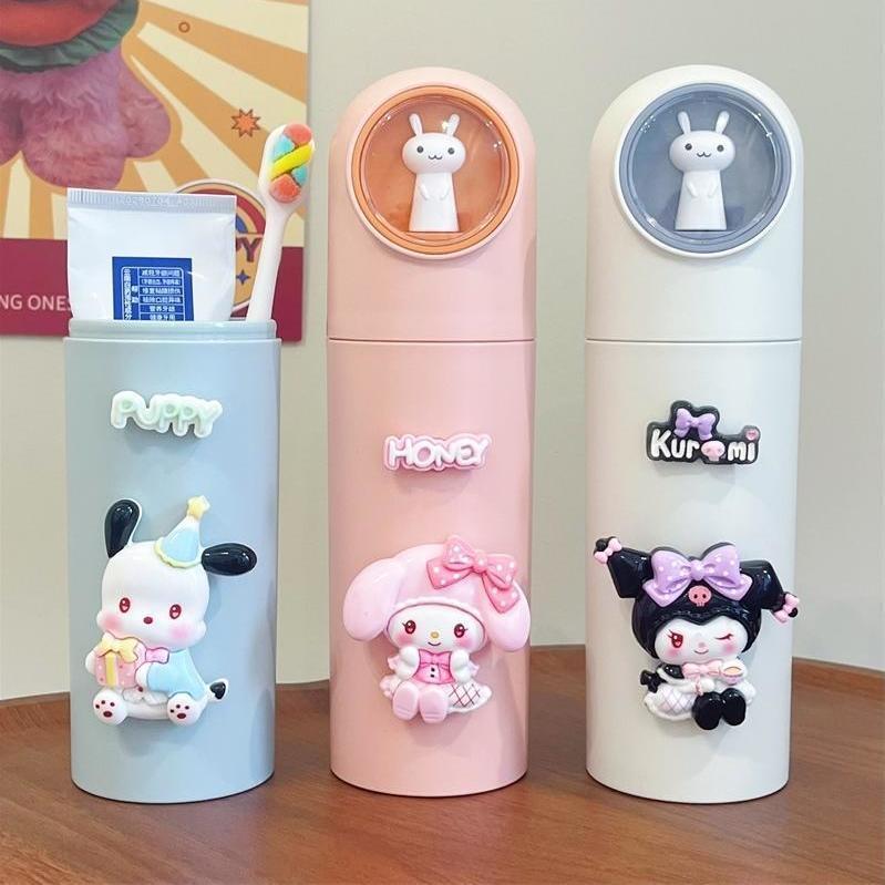 산리오 여행용 세척컵 휴대용 물컵 어린이용 가정 여행용 - Home Edit Bathroom Storage 리뷰 및 가격