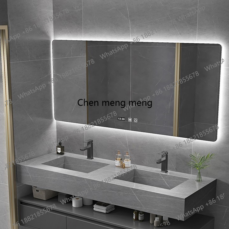 블랙 조명 선반 욕실 캐비닛 정리함 고급 호텔 화장실  - Home Bathroom Vanity Combo 리뷰 및 가격