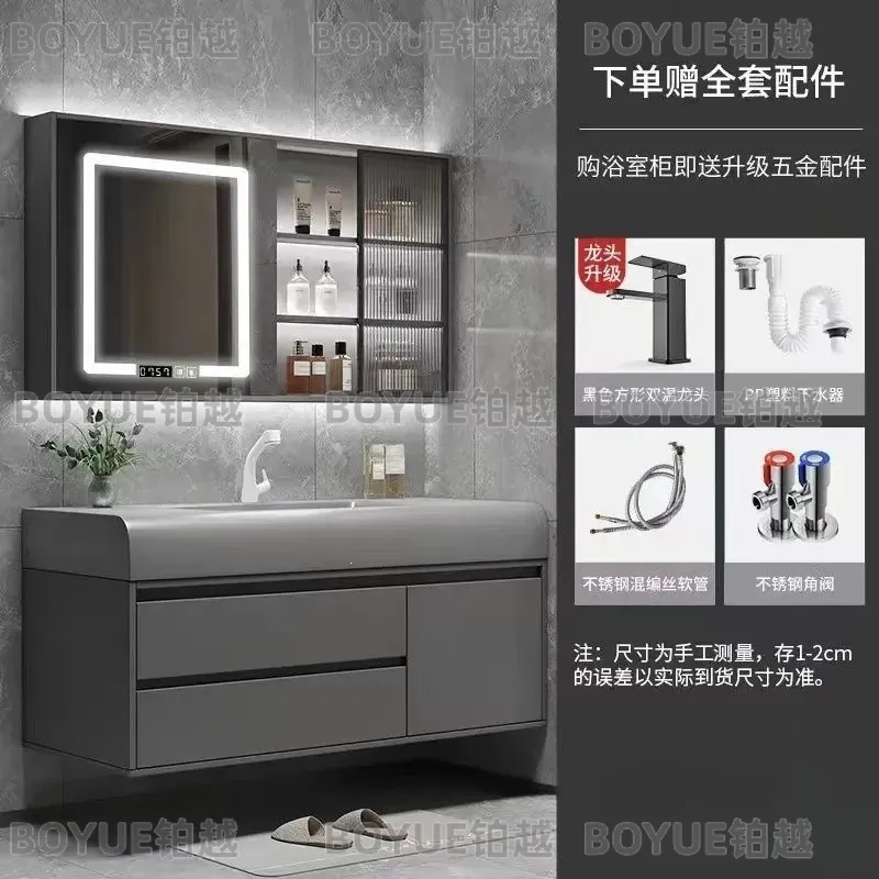 고급스러운 스마트 욕실 세면대, 일체형 세라믹 세면기, - Home Bathroom Vanity Combo 리뷰 및 가격