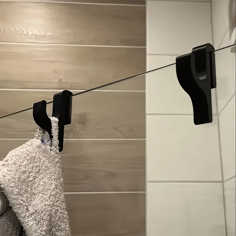 프레임이 없는 유리문에 사용할 수 있는 흰색/검은색 샤 - Home Essentials Bathroom Storage 리뷰 및 가격