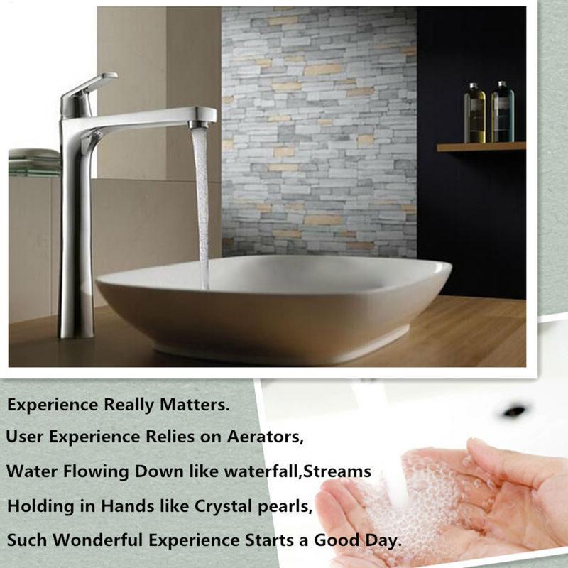 1pc 물 절약 수도꼭지 통풍기 교체 부품 삽입 싱크  - Basin Mixer Tap 리뷰 및 가격