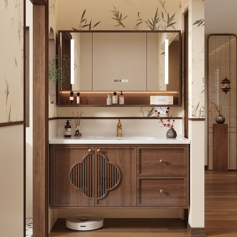 럭셔리 모던 찬장 서랍 공간 절약형 파티션 디스플레이  - Home Bathroom Vanity Combo 리뷰 및 가격