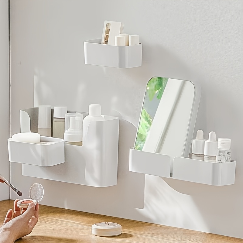 1pc 다기능 선반 바구니, 화장품 정리함 및 욕실 필 - Home Essentials Bathroom Storage 리뷰 및 가격