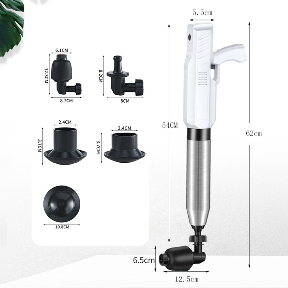 강력한 전기 화장실 플런저 욕실용 비말 방지 하수구 배 - Plunger Toilet 리뷰 및 가격