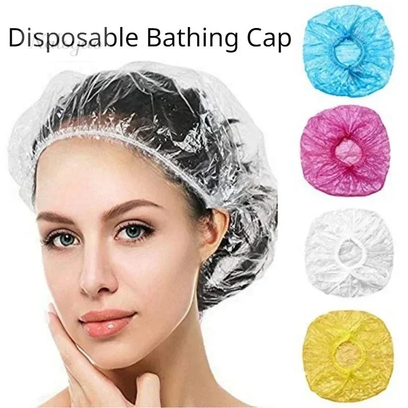 일회용 샤워캡, 투명하고 방수 기능이 있는 제품으로,  - Home Essentials Bathroom Storage 리뷰 및 가격