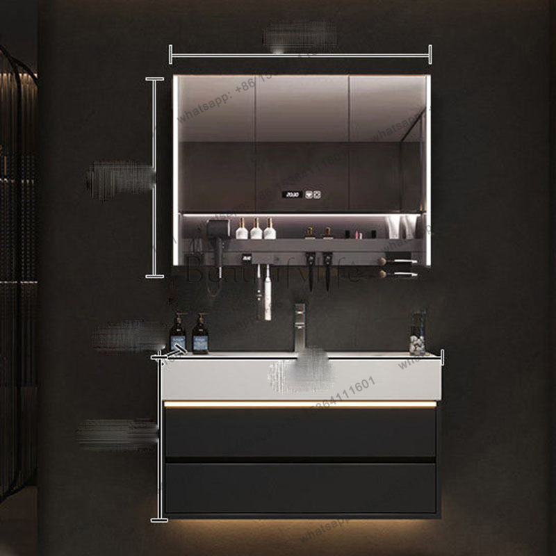 YJ 고급 서랍장 수납장 종이 화장품 정리함 모던 공간 - Home Bathroom Vanity Combo 리뷰 및 가격