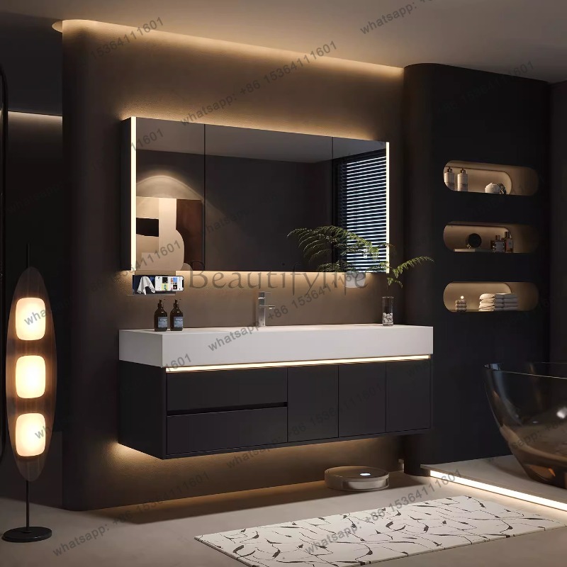 YJ 고급 서랍장 수납장 종이 화장품 정리함 모던 공간 - Home Bathroom Vanity Combo 리뷰 및 가격