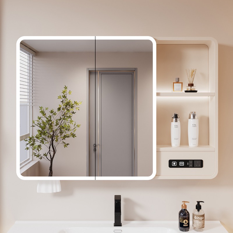 현대적인 장식 욕실 캐비닛 정리함 거울 화장품 보관함  - Home Bathroom Organizer 리뷰 및 가격