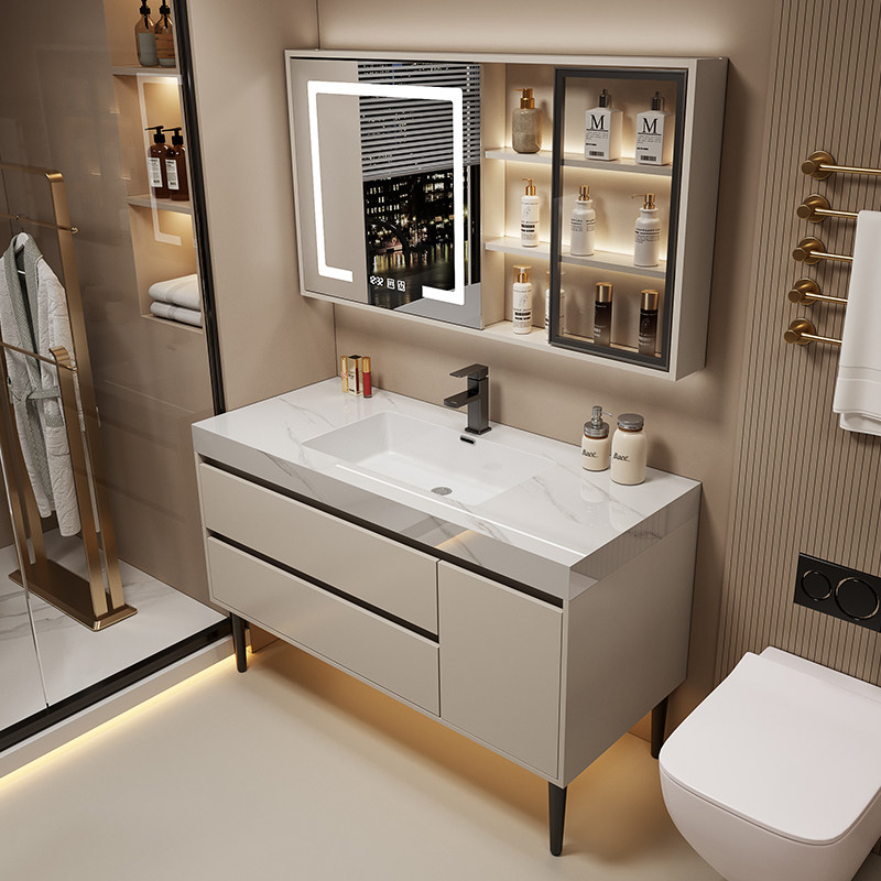 욕실 거울 위 수납장 파티션 수납장 향수 스킨케어 장식 - Home Bathroom Vanity Combo 리뷰 및 가격