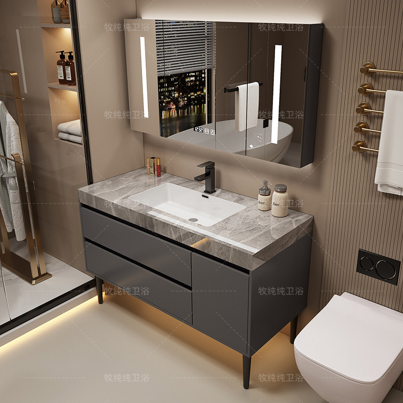 욕실 거울 위 수납장 파티션 수납장 향수 스킨케어 장식 - Home Bathroom Vanity Combo 리뷰 및 가격