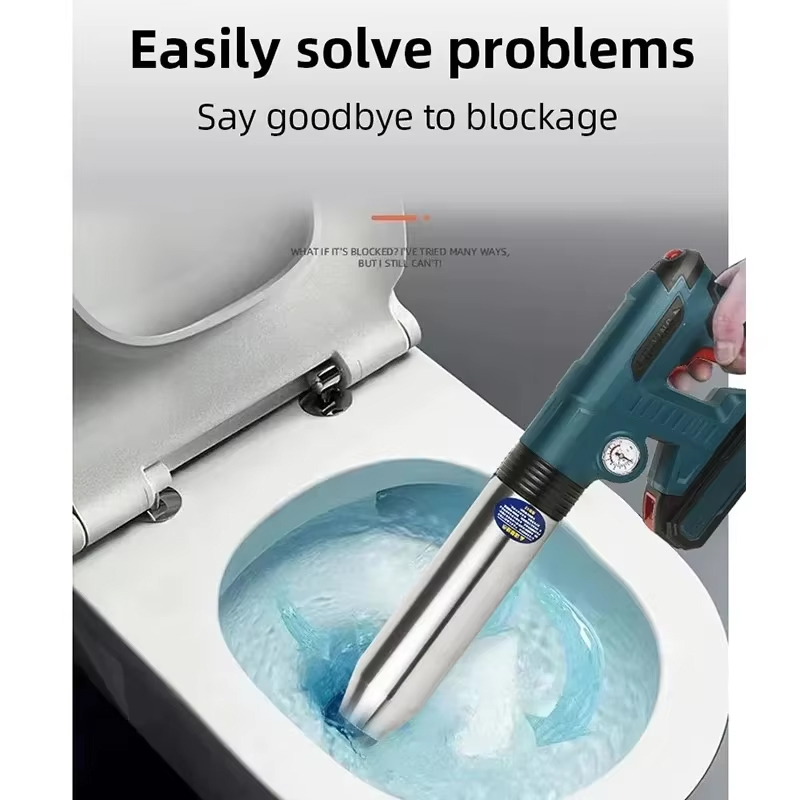 전동 에어 플런저 변기 막힘 제거 도구 - 강력한 배관 - Plunger Toilet 리뷰 및 가격