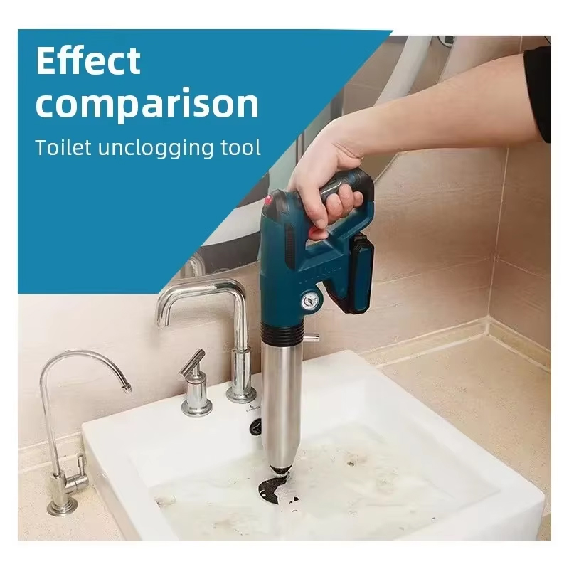 전동 에어 플런저 변기 막힘 제거 도구 - 강력한 배관 - Plunger Toilet 리뷰 및 가격